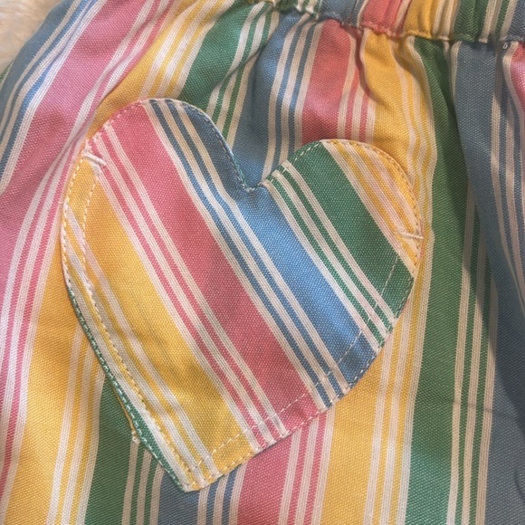 *NWOT* Kite Top/Bottom Rainbow 🌈 Striped Set, Girls Size 6 - Picture 5 of 6